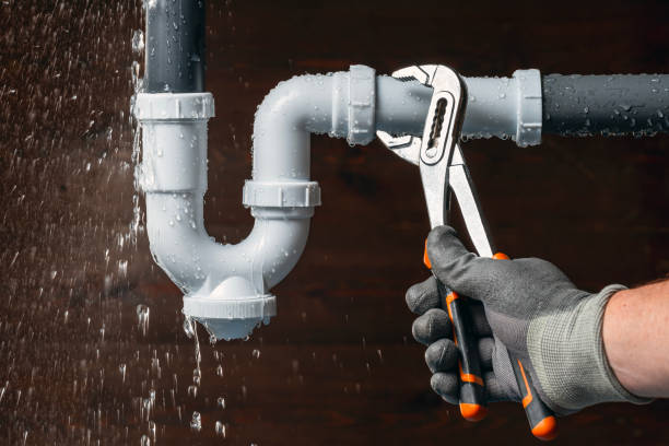 Professional Leak Detection technician working in Breckenridge, MI